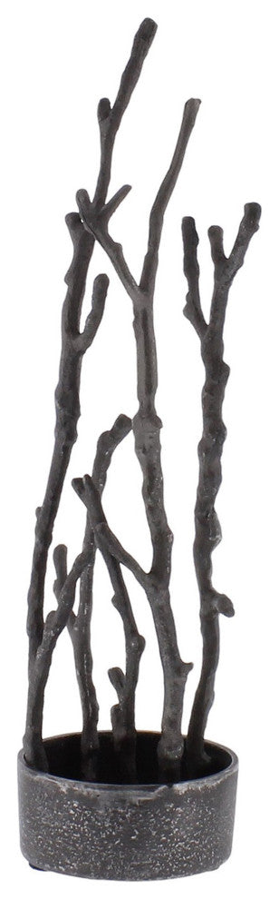 Metal Branches Sculpture