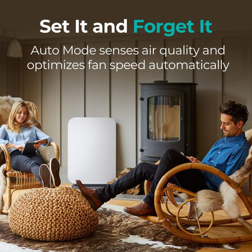 Alen BreatheSmart True HEPA Air Purifiers for Rooms, 1,300 Sqft