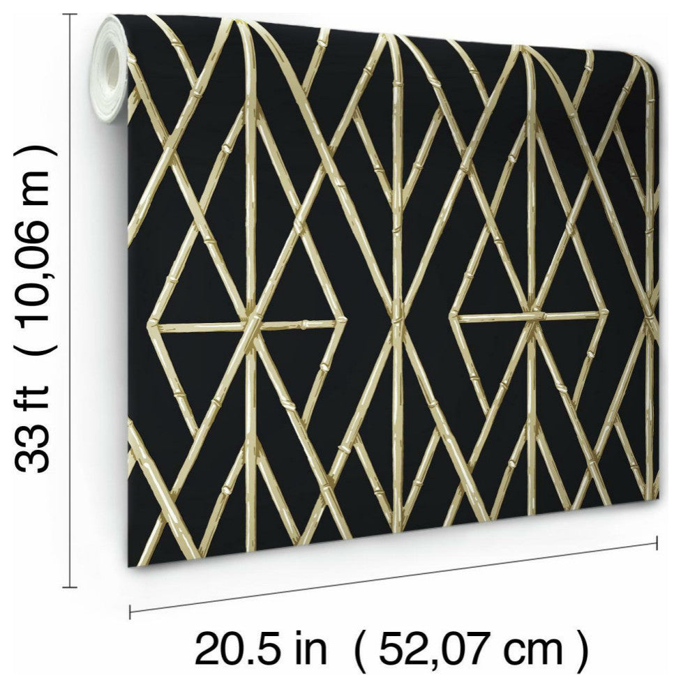 Riviera Bamboo Trellis Wallpaper