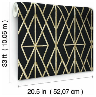 Riviera Bamboo Trellis Wallpaper