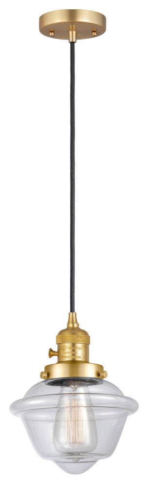INNOVATIONS 201CSW-SG-G532-LED 1-Light Mini Pendant Satin Gold