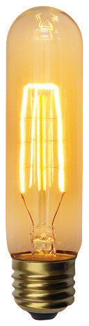 Dimmable Cylinder 40 Watt Edison Bulb, E26 Base, Set of 6