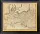 "Prussian States, 1812" Framed Canvas Giclee by Aaron Arrowsmith, 26"x22"