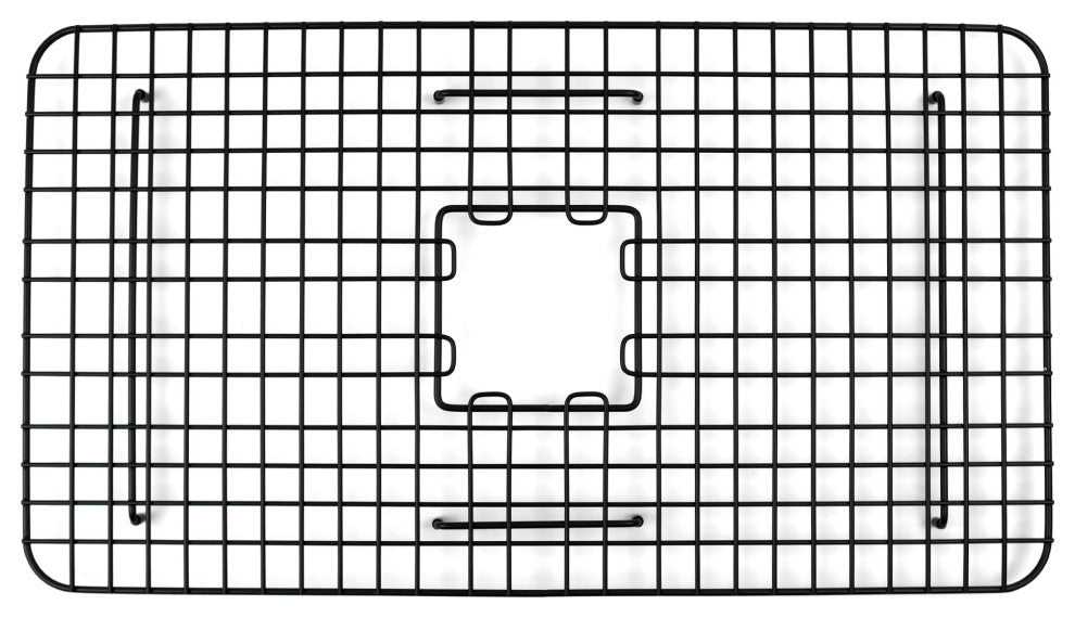 SinkSense Wren Matte Black 27" x 15" Kitchen Sink Bottom Grid
