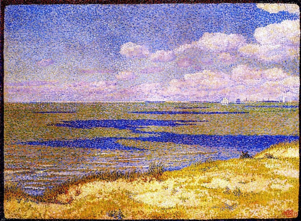 Theo Van Rysselberghe View of the River Scheldt Wall Decal
