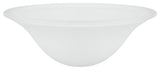 23100-01 Frosted Replacement Torchiere Glass Shade, 5"x12-7/8"