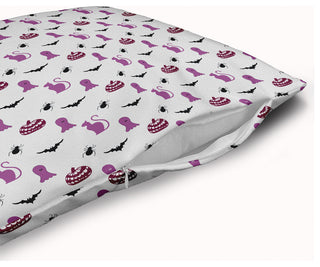 Halloween Critters Accent Pillow With Removable Insert, Orchid, 26"x26"