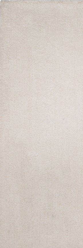 KAS Bliss 1550 Ivory Shag Area Rug, 6' Round