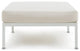 Dunes Cream Outdoor Ottoman