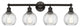 Innovations 616-4W-OB-G1214-6 4 Light Bath Vanity Light, Oil Rubbed Bronze