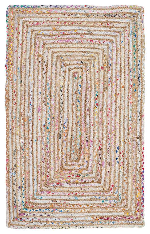 Safavieh Cape Cod Collection CAP202 Rug, Beige/Multi, 2'3"x6'