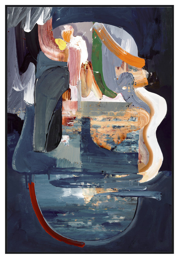 Undercurrent 2 Fine Art Print, Black, 59"x40"