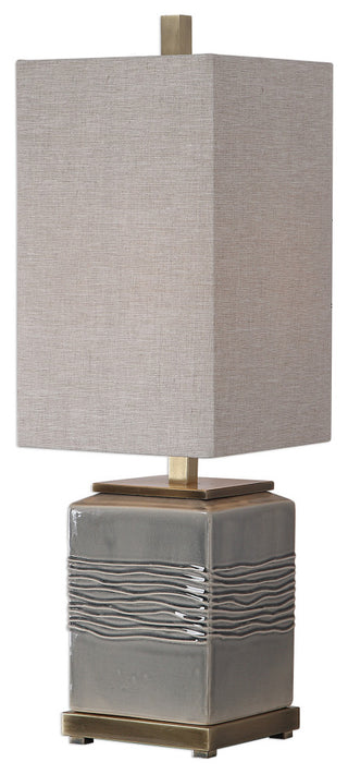 Uttermost Covey Gray Glaze Buffet Lamp