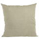 Oyster Solid Shiny Velvet Luxury Throw Pillow, Double sided 12"x20"