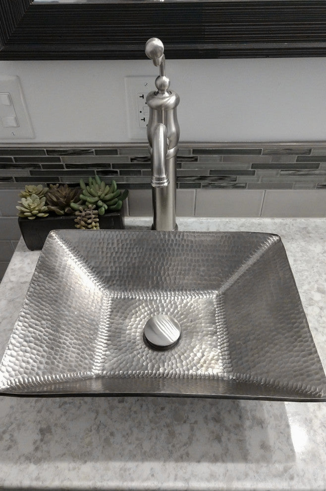Premier Copper D-208BN Brushed Nickel 1.5" Non-Overflow Pop-up Bath Sink Drain