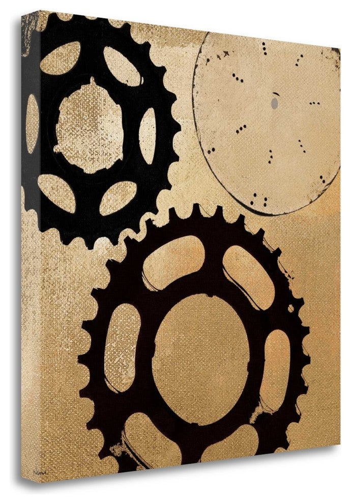 "Sprockets I" By Noah, Giclee Print on Gallery Wrap Canvas, Ready to Hang