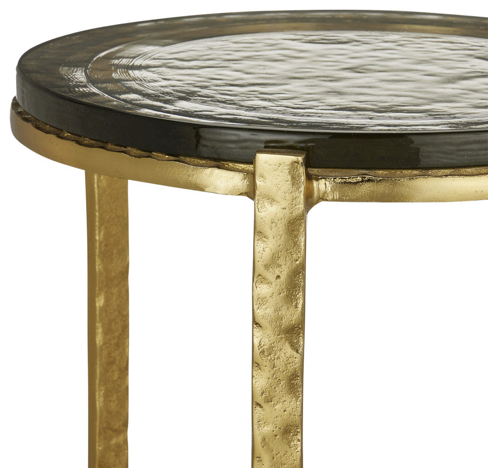 Acea Gold Accent Table