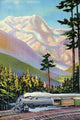 Steaming Through the Valley - Fine Art Giclee Print 24" x 36"