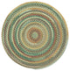 Capel Sherwood Forest Pine Wood 0980_225 Braided Rugs - 8' 6" Round