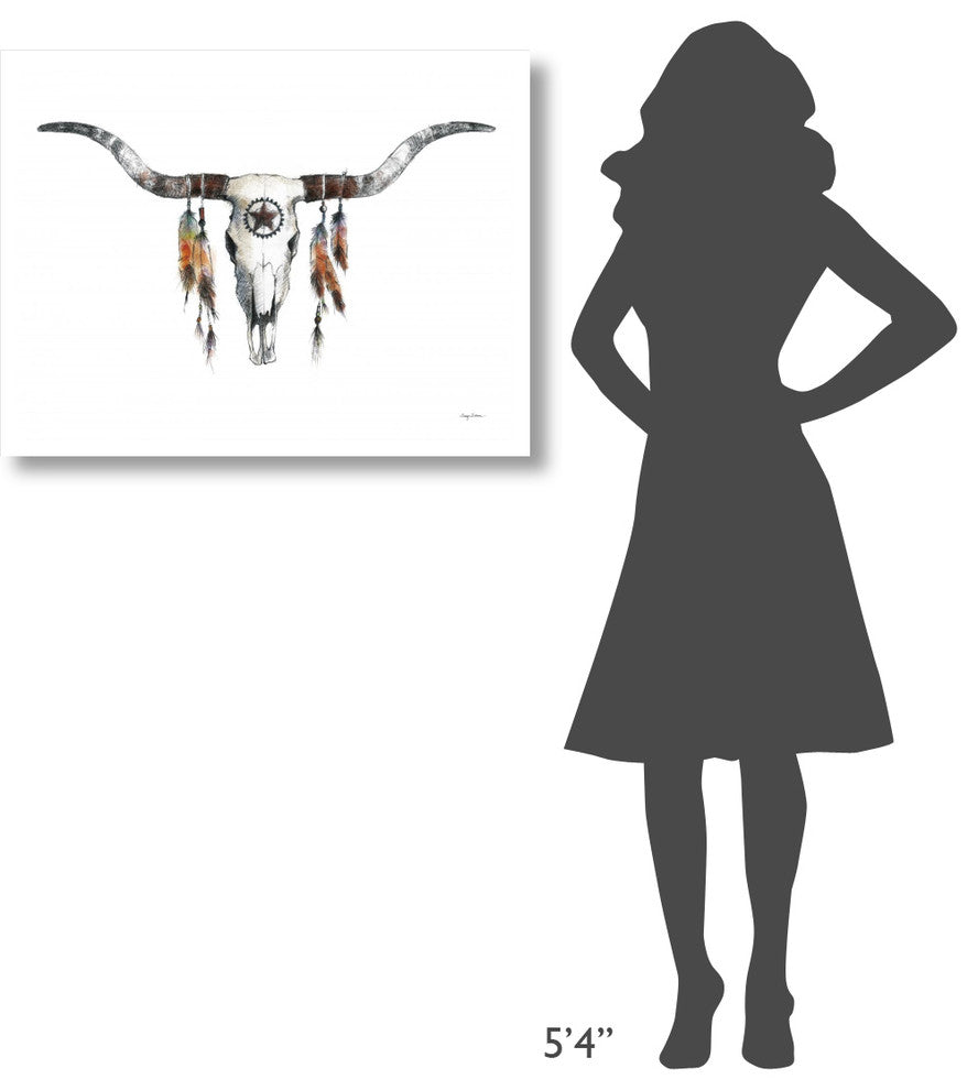"Longhorn" Digital Paper Print by Avery Tillmon, 34"x26"