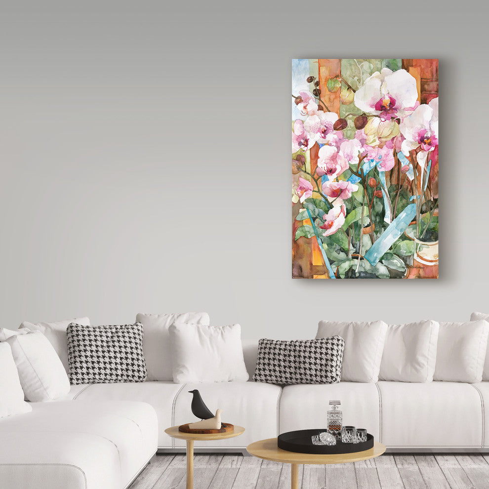 Annelein Beukenkamp 'Orchid Dance' Canvas Art