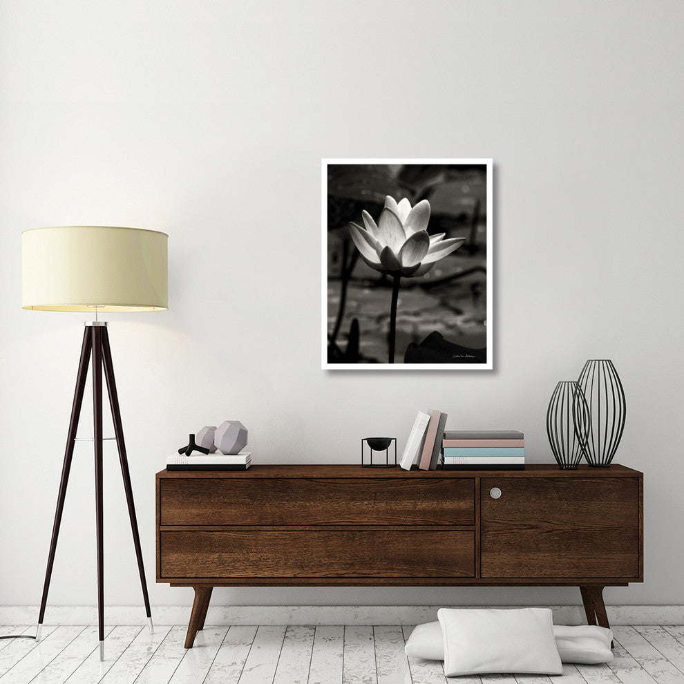 "Lotus Flower VII" Digital Paper Print by Debra Van Swearingen, 30"x37"