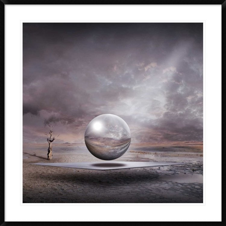 "Genesis" Framed Digital Print by Franziskus Pfleghart, 38"x38"