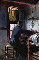 Charles Frederic Ulrich Dutch Type Setter, 18"x27" Wall Decal