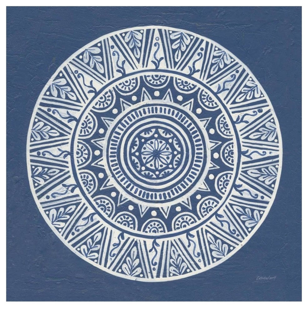 "Circle Designs III" Digital Paper Print by Kathrine Lovell, 26"x26"
