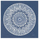 "Circle Designs III" Digital Paper Print by Kathrine Lovell, 26"x26"