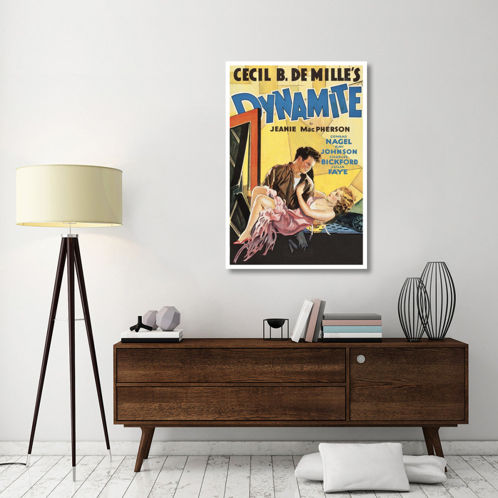 "Vintage Film Posters: Dynamite" Digital Paper Print, 34"x50"
