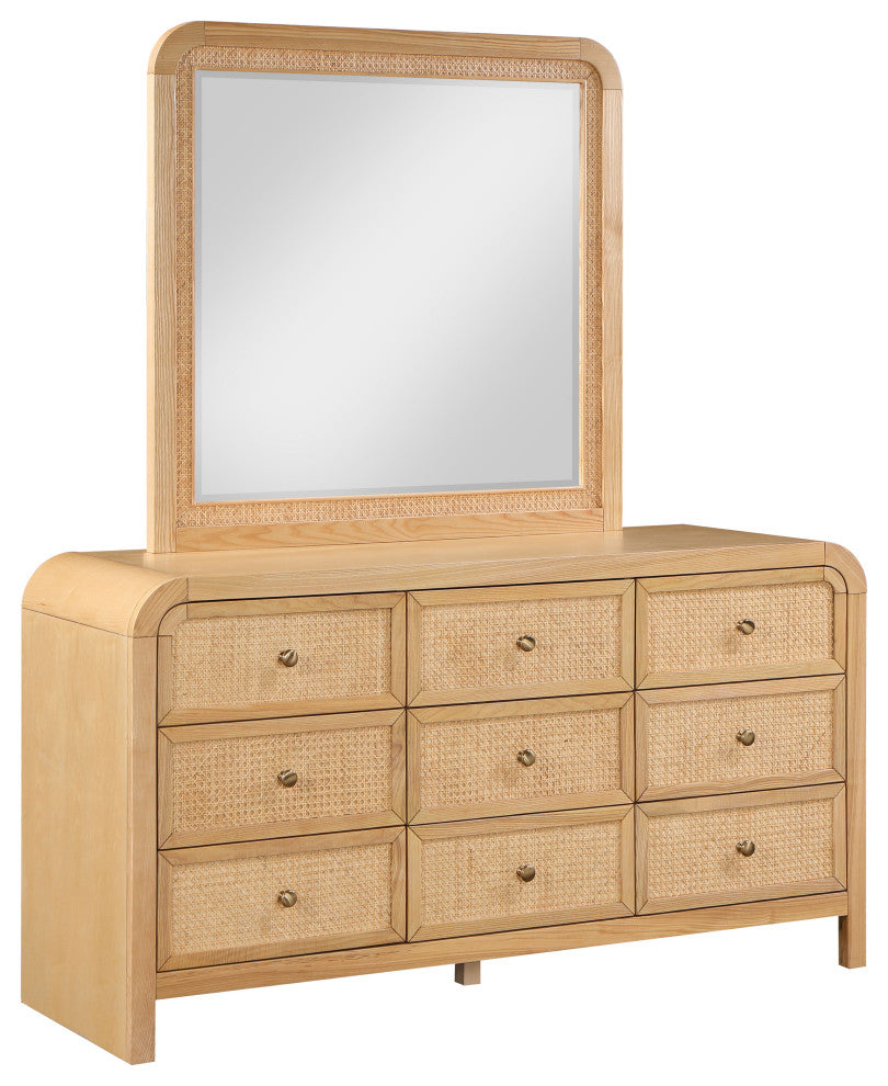Siena Bedroom Furniture, Natural, Dresser