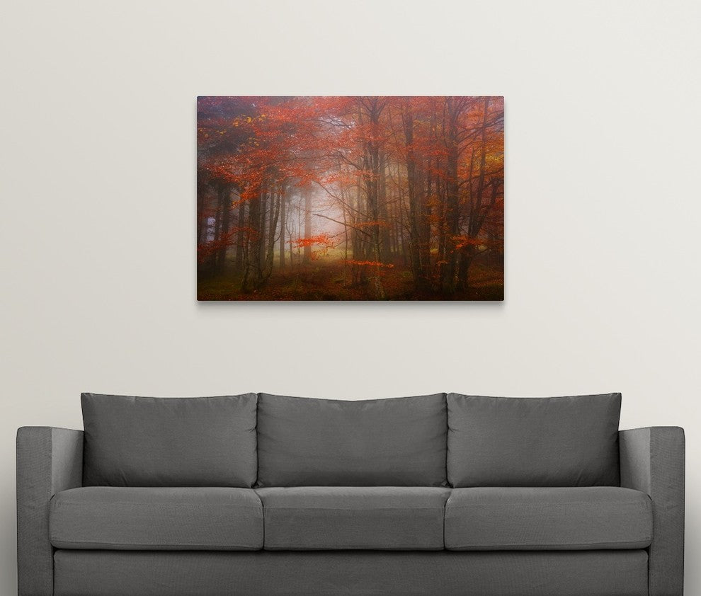 "Autumn Mood" Wrapped Canvas Art Print, 48"x32"x1.5"