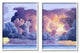 Nautical Horizon Sunset Sky Purple Blue Clouds,16 x 20
