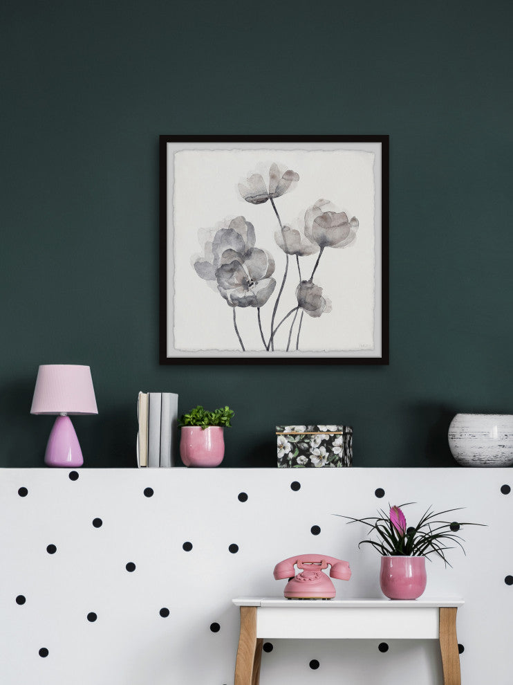 "Poppy Love" Framed Painting Print