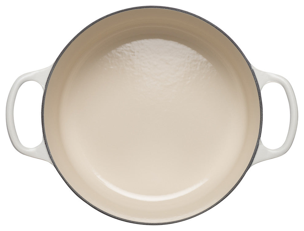 Le Creuset Signature Cast Iron Round Casserole, 18 cm, Cotton