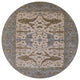 Ahgly Company Indoor Round Mid-Century Modern Area Rugs, 5' Round