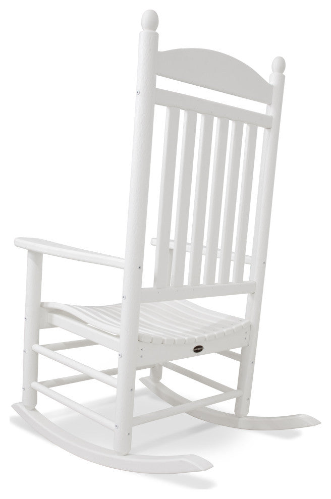 Polywood Jefferson Rocker, White