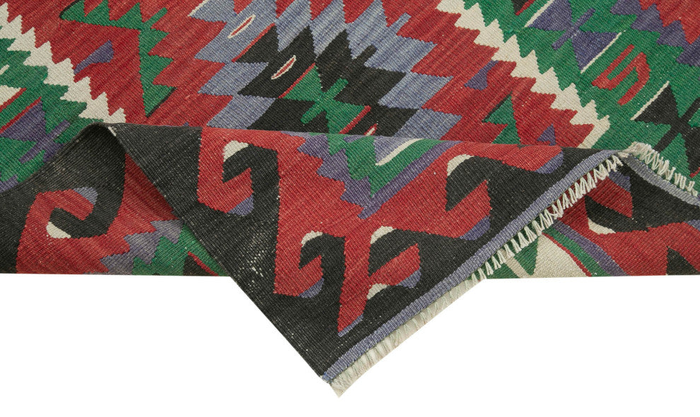 Rug N Carpet - Handmade Oriental 2' 11'' x 4' 0'' Contemporary Kilim Rug