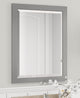 25" Vanity Mirror Gray