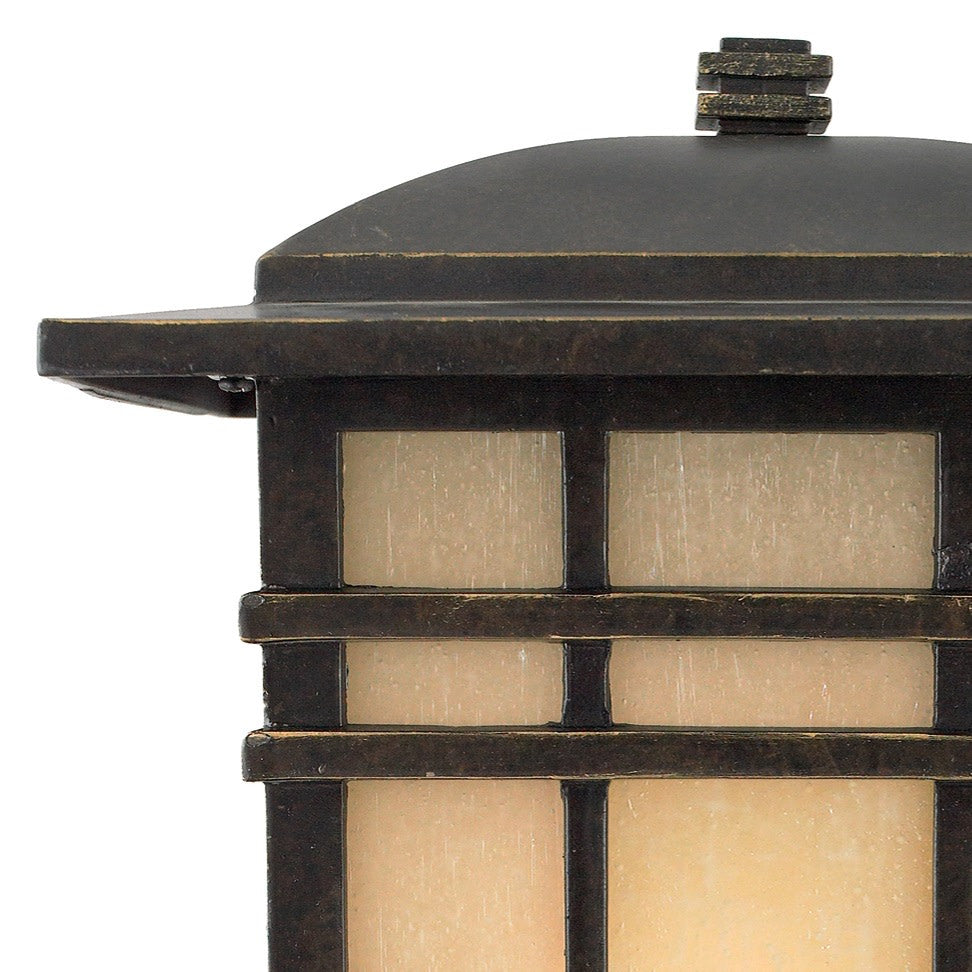 Quoizel HC9011 Hillcrest 1 Light 17" Tall Post Lantern - Imperial Bronze