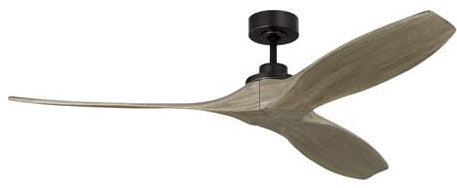 Collins Smart 60" Indoor/Outdoor Ceiling Fan, Aged Pewter