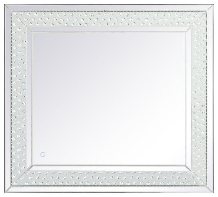 Rudy 36"x40" LED Crystal Mirror