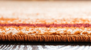 Unique Loom Terracotta Autumn Foilage 2'x6' Runner Rug