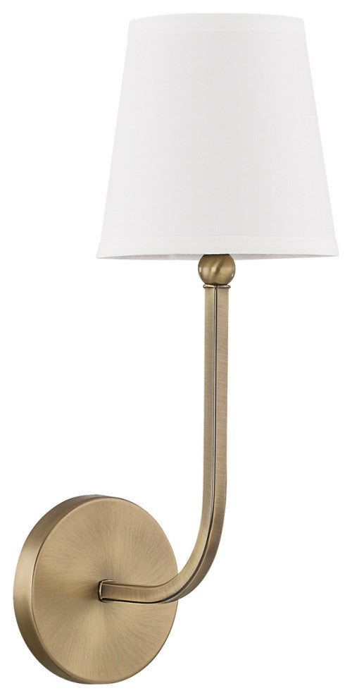 Capital Lighting 619311-674 Dawson 17" Tall Wall Sconce - Aged Brass