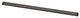 48" Linear Drain Metal Grate, Oil Rubbed Bronze, Square