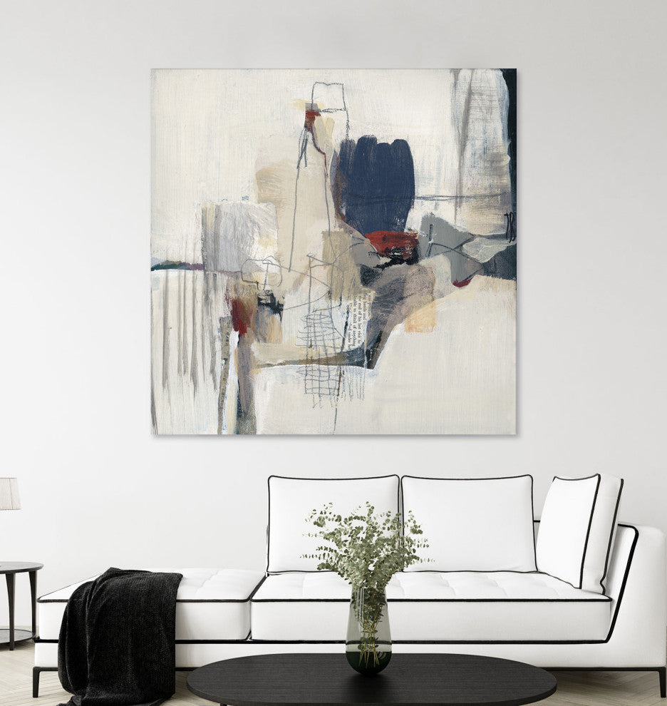 Bay Bridge I V2 - 54 x 54 by Terri Burris
