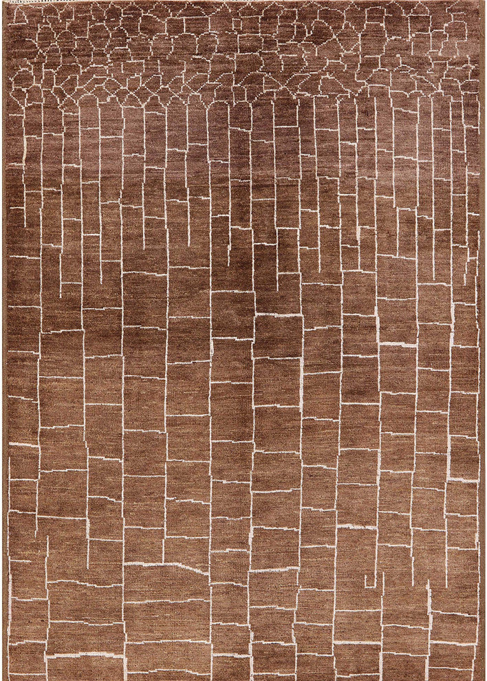 Ahgly Company Indoor Rectangle Mid-Century Modern Area Rugs, 4' x 6'