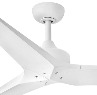 Hinkley Chisel 60" Smart Fan, Matte White