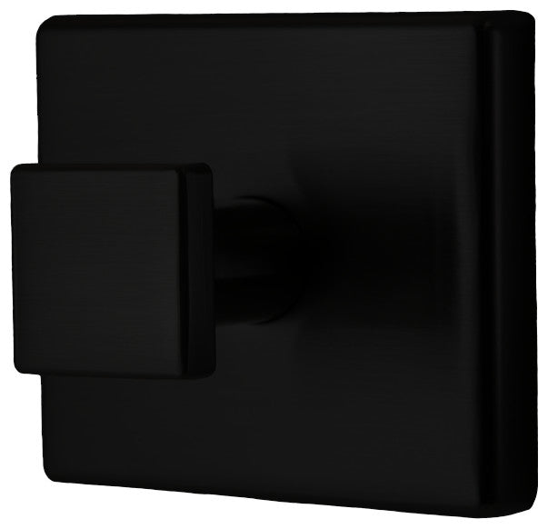 Primo Collection Single Robe Hook, Matte Black